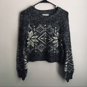 Anthropologie ruby moon sweater